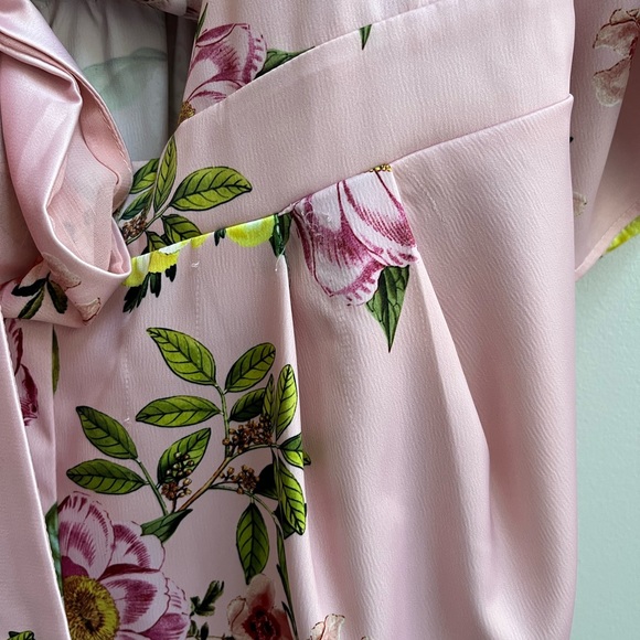 Sheike playsuit, pink floral. Size 14. Worn once. - Picture 5 of 5